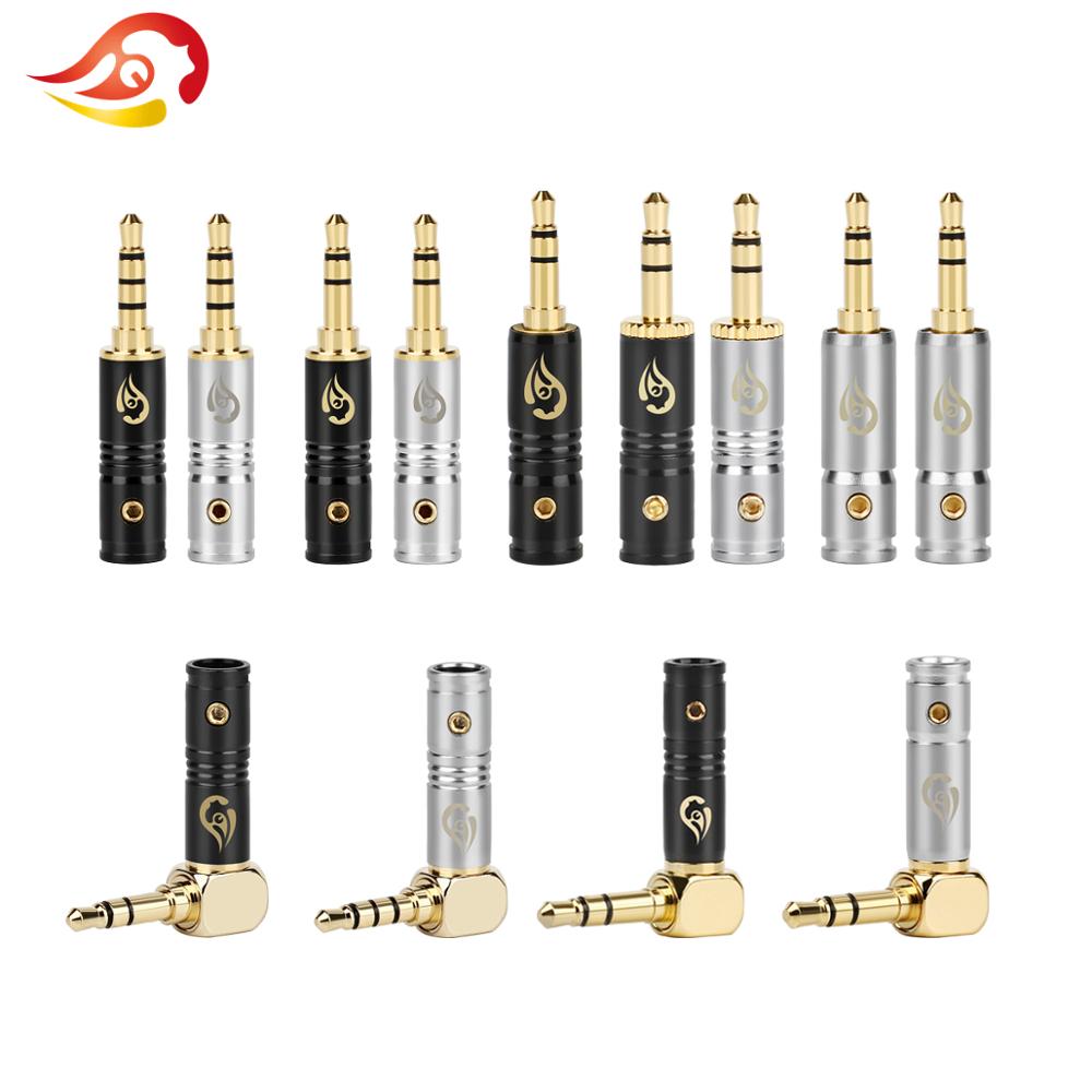 Audiophile Headphone Wired - QYFANG-Stereo fone de ouvido Plug Adapter,