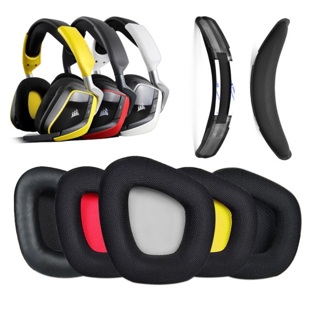 Gaming Headset Rgb - Ivinxy earpads espuma de memória capa