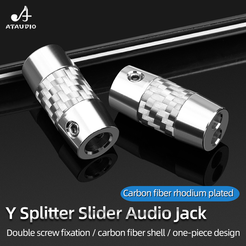 Audio Splitter Y - Adaptador audio do cabo para o