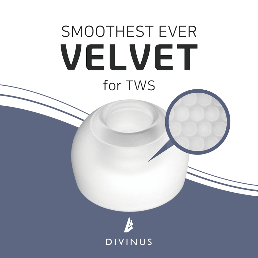 Wireless Earbuds Tws - ELOIT/ Divinus Pontas de Veludo para