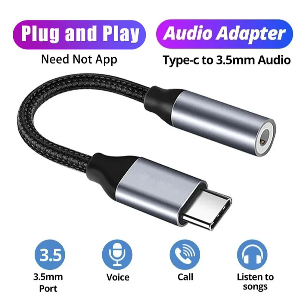 Audiophile Headphone Wired - Adaptador de Áudio USB Tipo C
