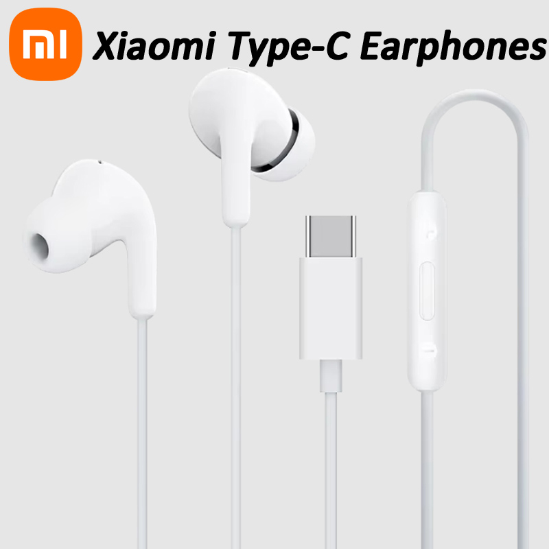Wired Earphone Mic - Novos Fones de Ouvido Originais Xiaomi
