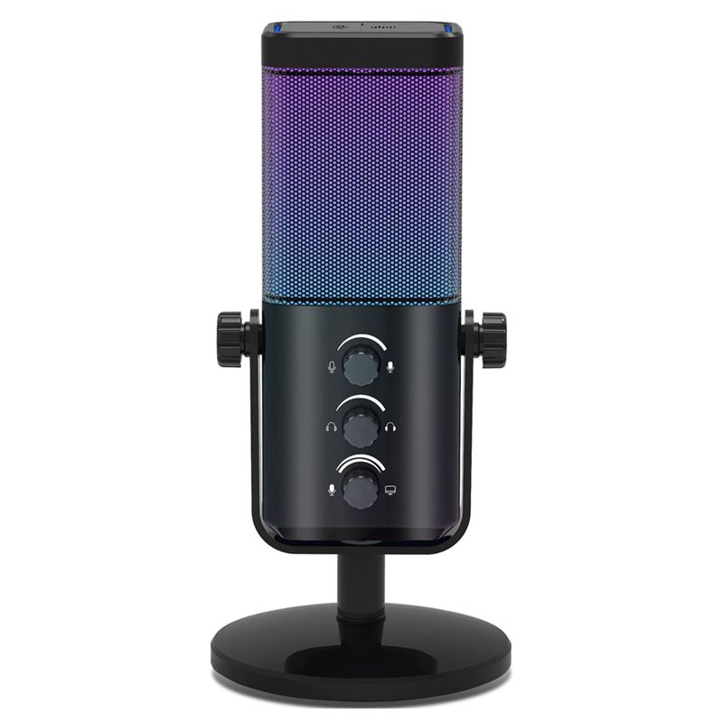 Gaming Headset Rgb - Microfone para jogos ABZZ-RGB USB-C com