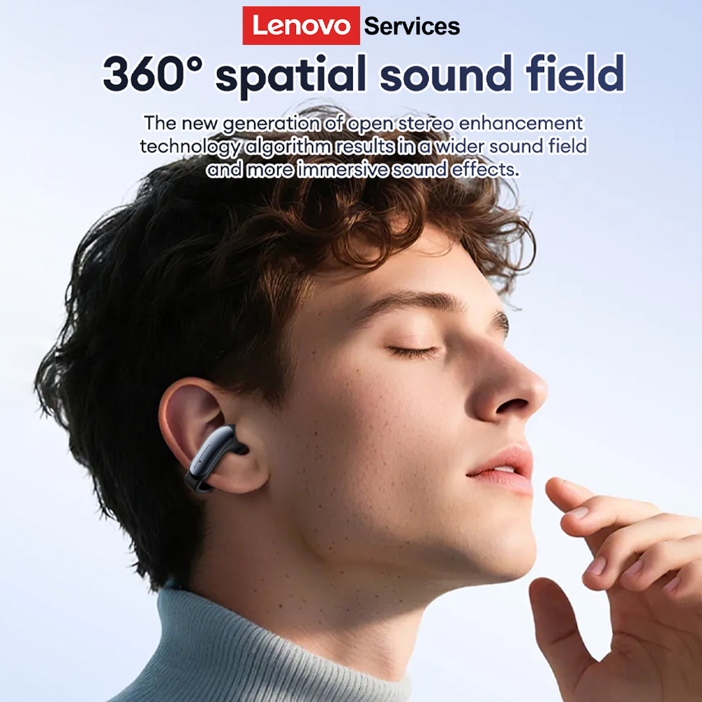 Lenovo LES-108 condução óssea  - Wireless Earbuds Tws avaliação e preço