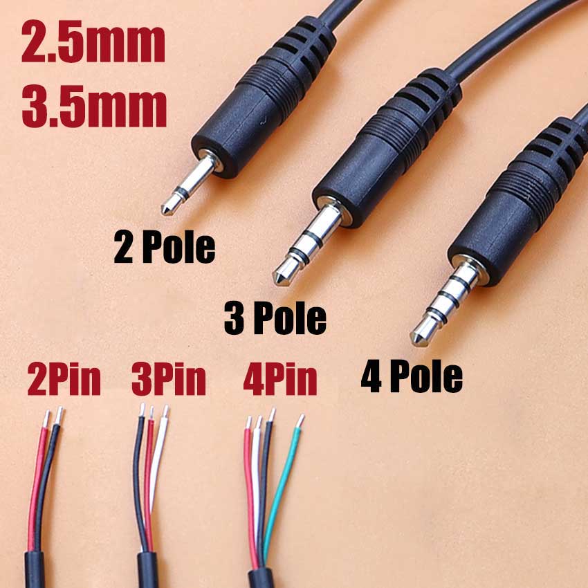 Cabo de Áudio Mono Estéreo 2.5 - Audiophile Headphone Wired avaliação e preço