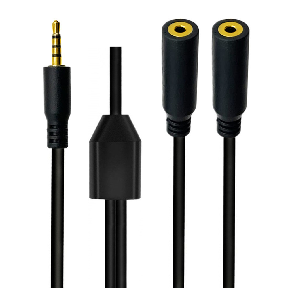 Banhado a ouro 4 pólos 2.5mm m - Audio Splitter Y avaliação e preço