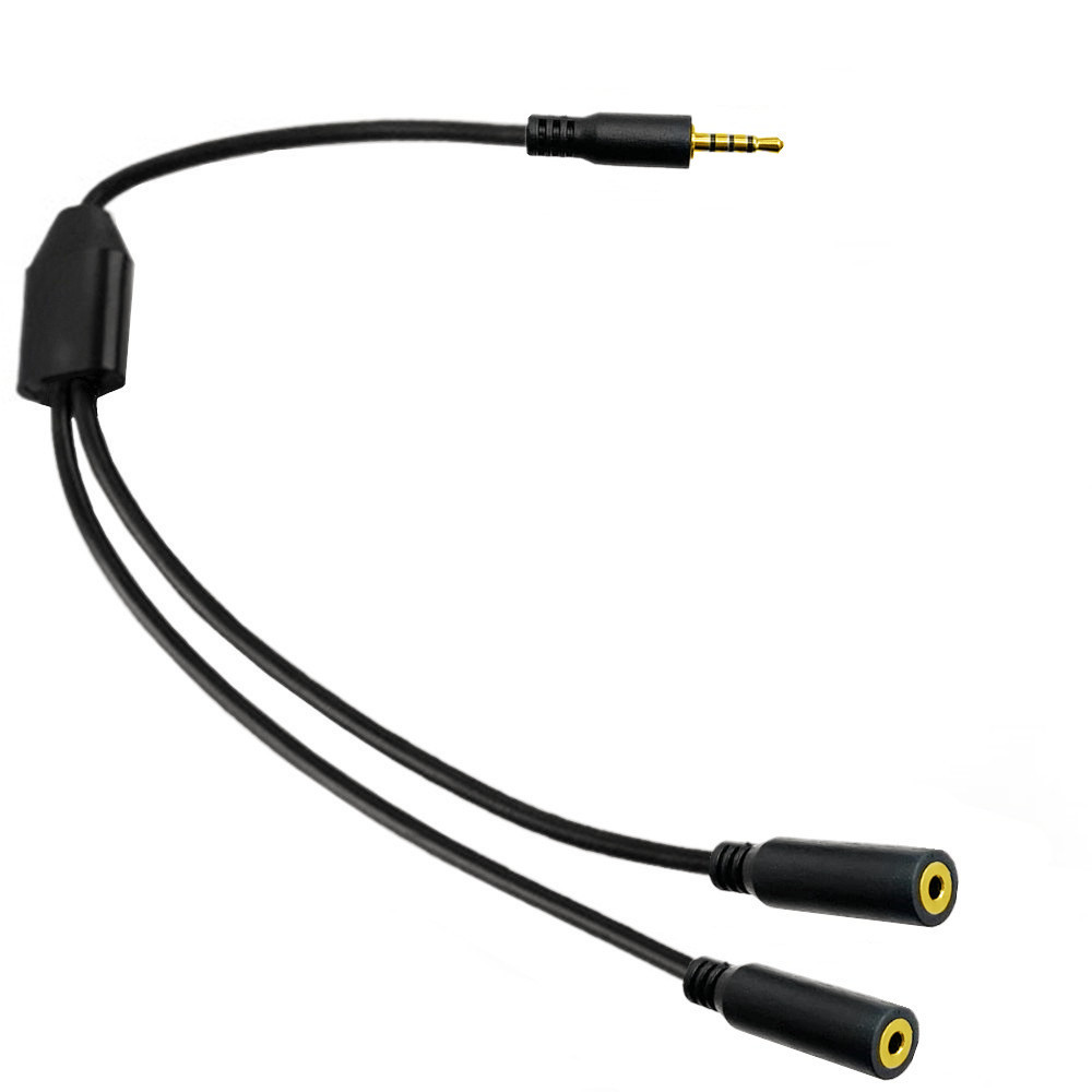 Banhado a ouro 4 pólos 2.5mm m - Audio Splitter Y avaliação e preço