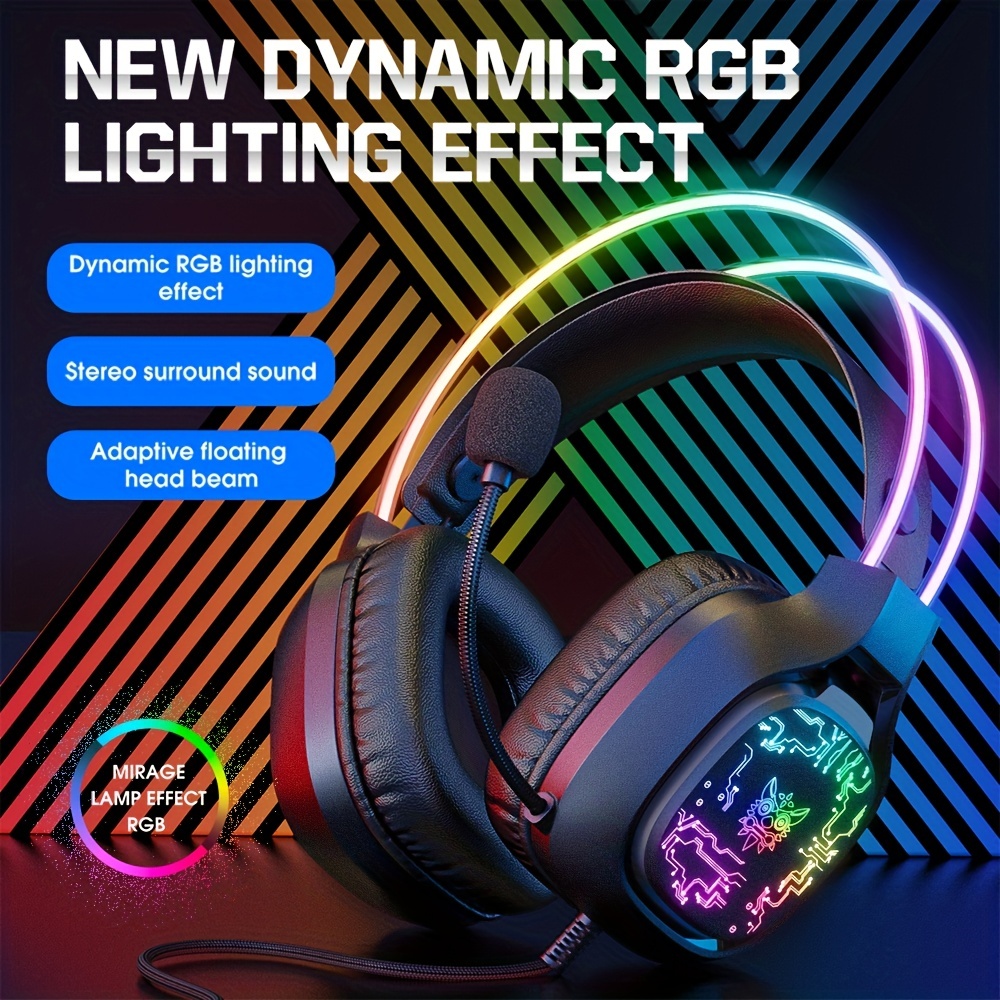ONIKUMA X22 Gaming Headset RGB - Gaming Headset Rgb avaliação e preço