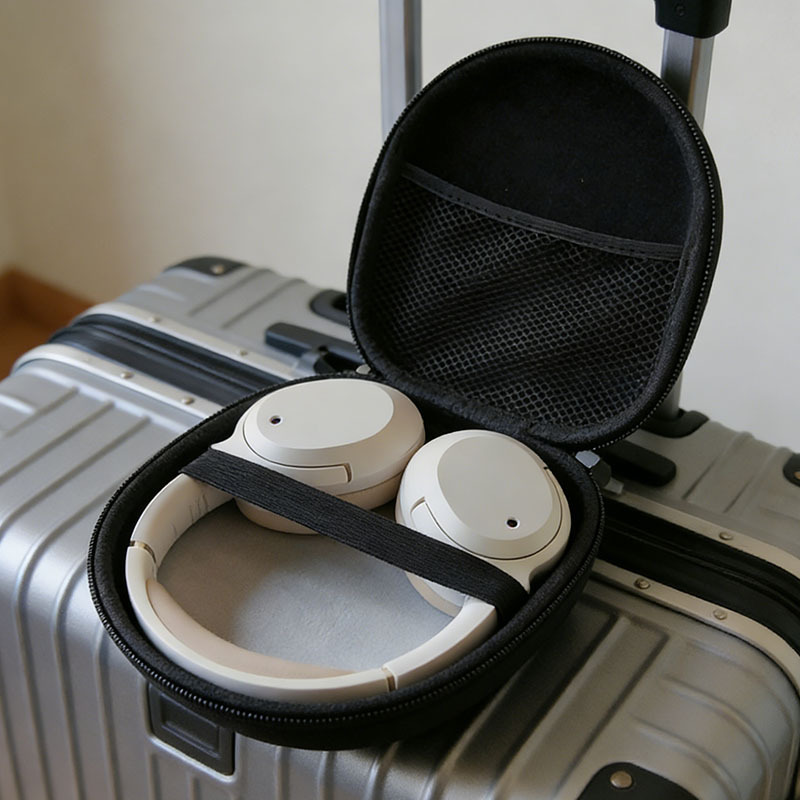Estojo Rígido Multiuso Preto e - Headphone Case Hard avaliação e preço