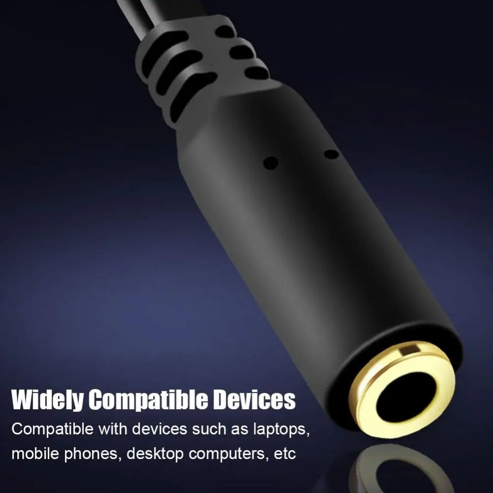3.5mm fone de ouvido microfone - Audio Splitter Y avaliação e preço