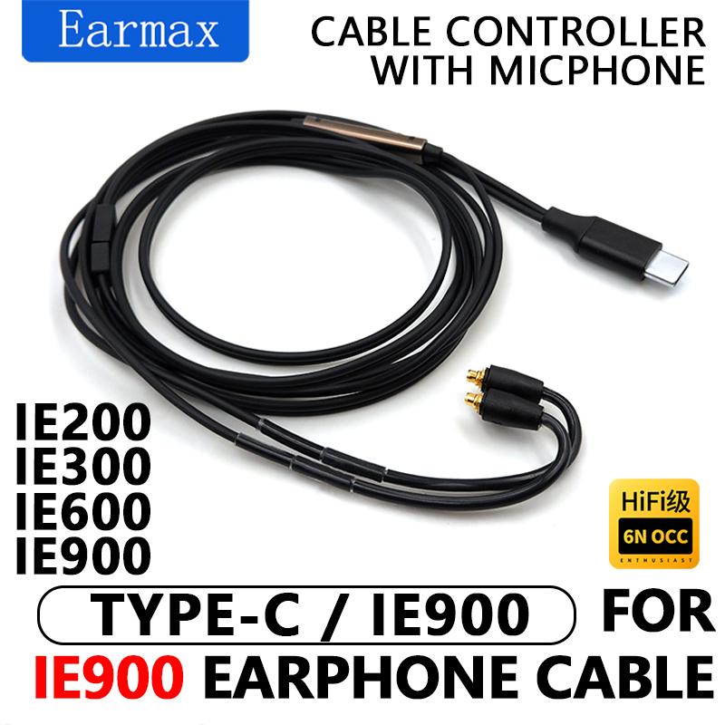 Para sennheiser ie900 ie600 ie - Usb C Earphone avaliação e preço