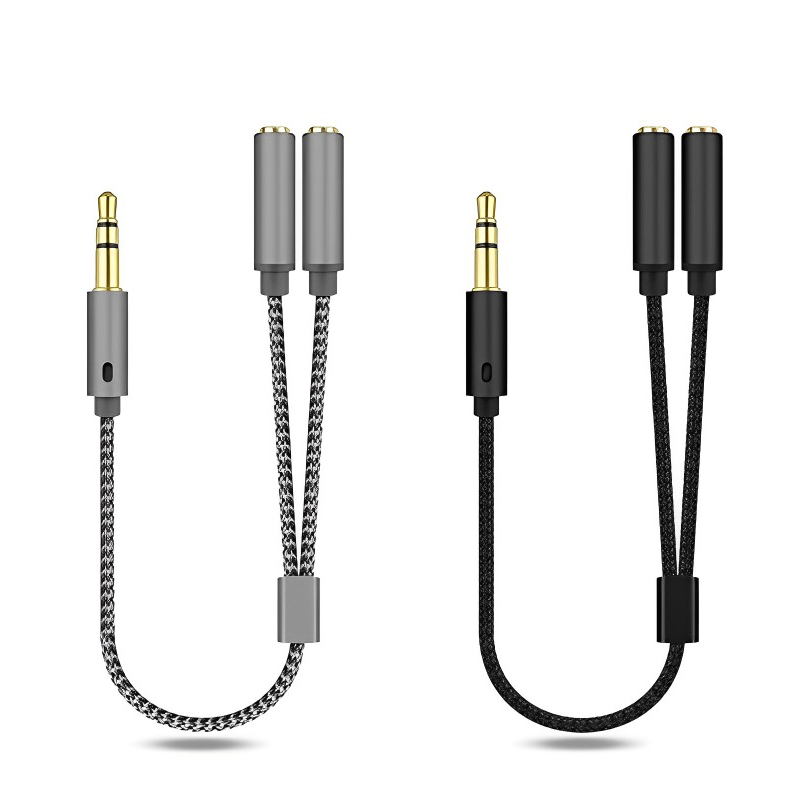 1 peça 3.5mm divisor de áudio  - Earphone Splitter Jack avaliação e preço