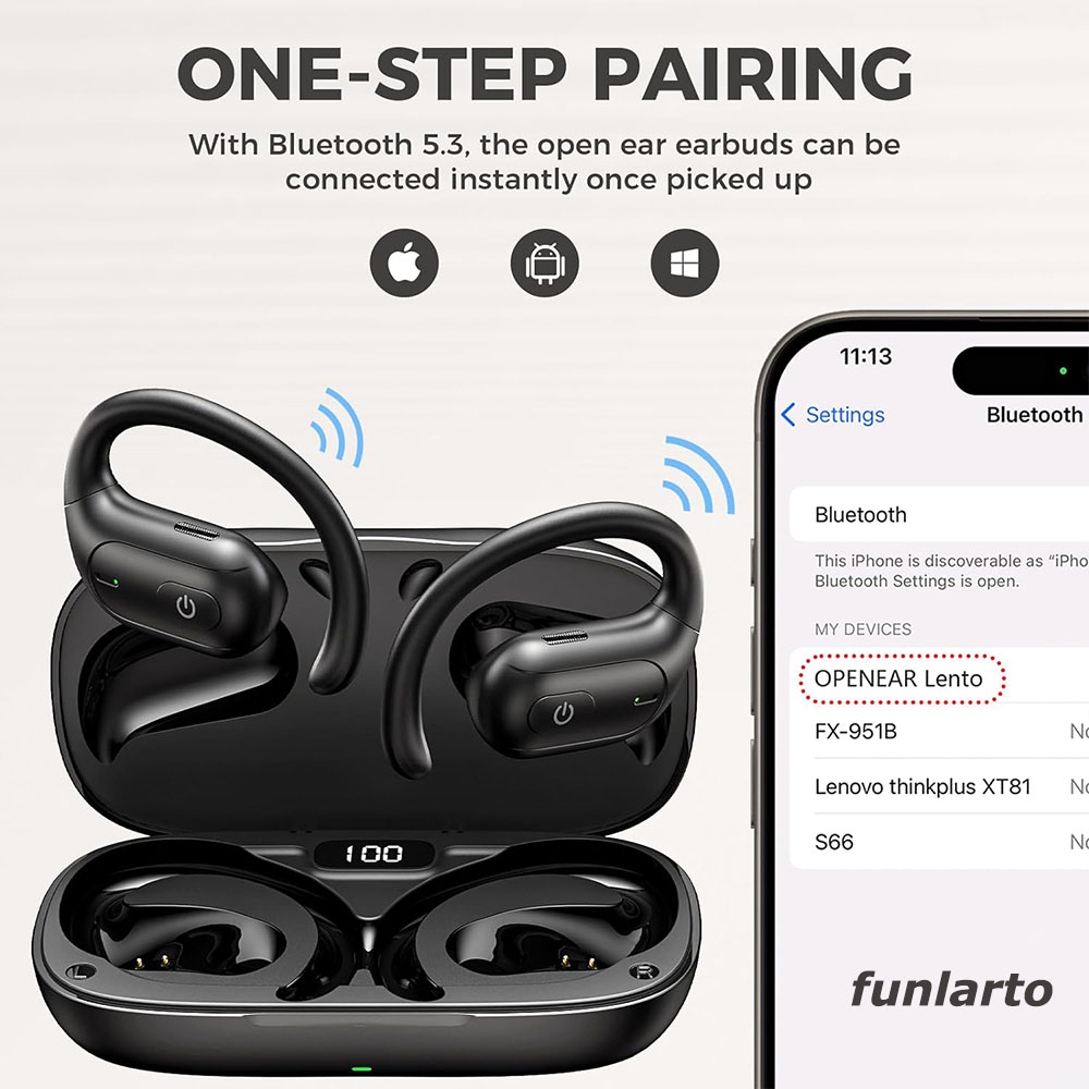 Fones de ouvido sem fio para c - Sports Earphone Hook avaliação e preço
